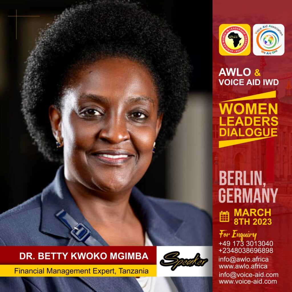 Dr. Betty Kwoko Mgimba